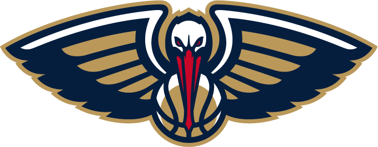 New Orleans Pelicans 2013-2014 Pres Partial Logo iron on paper